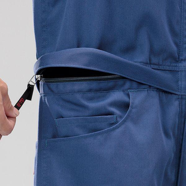 6950001L 山田辰(株) AUTO−BI 腰割れつなぎ服6950-001ネイビーブルー