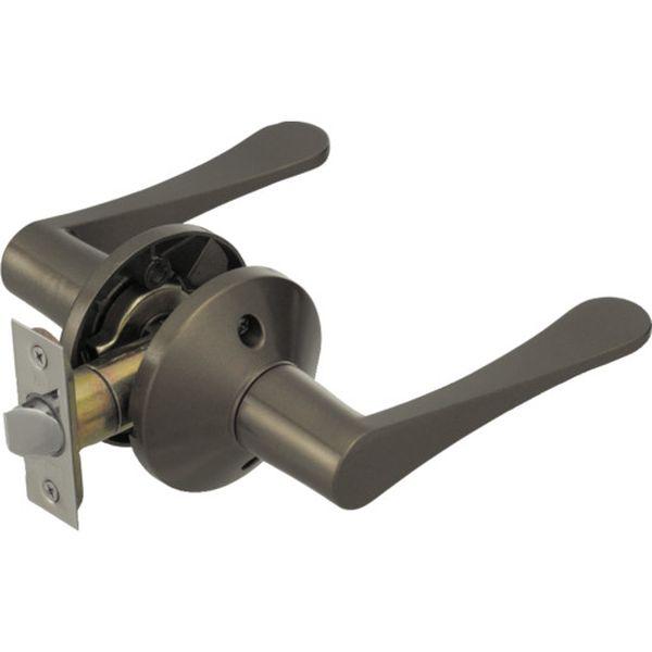 マツ六(株) エクレ リフォーム用レバーハンドル錠 空錠(通路用) アンバー色 7010162 7010162-TN WO店