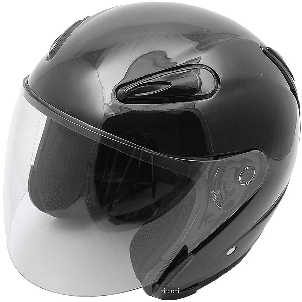 A221 NBS バイクパーツセンター ジェットヘルメット エアロフォルム 黒 Mサイズ(57-58cm未満) WO店の通販は