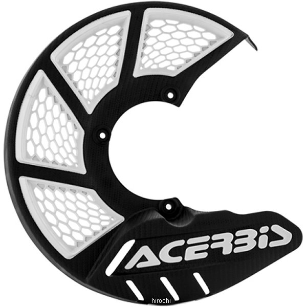アチェルビス ACERBIS X-Brake ディスク カバー ベント付き 黒/白 731347-TR WO店