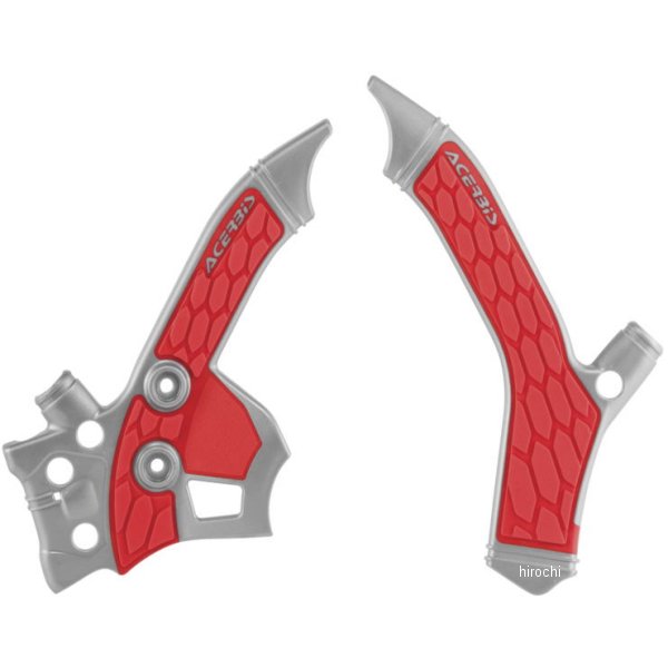アチェルビス ACERBIS フレームガード X-Grip 13年-20年 CRF250L シルバー/赤 731792-TR WO店
