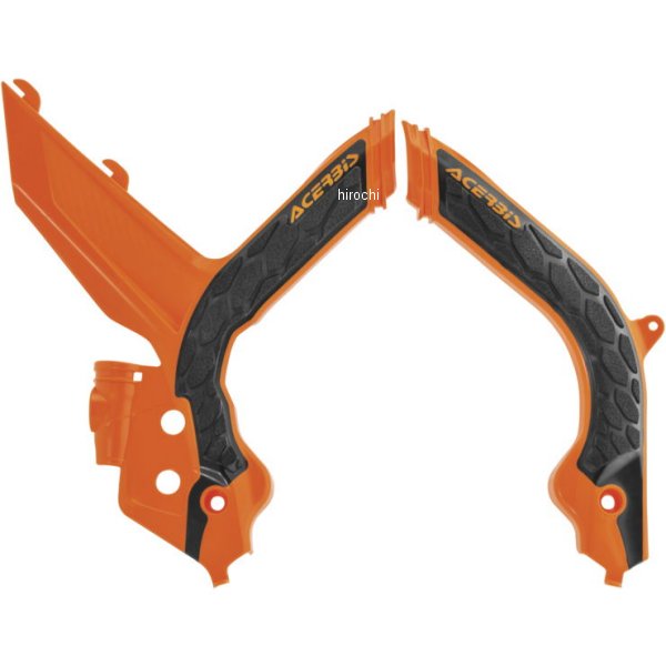 アチェルビス ACERBIS フレームガード X-Grip 19年-22年 KTM SX125 オレンジ/黒 731794-TR WO店
