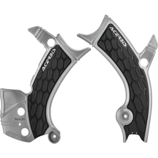 アチェルビス ACERBIS フレームガード X-Grip 16年-19年 YZ250F シルバー/黒 732830-TR WO店