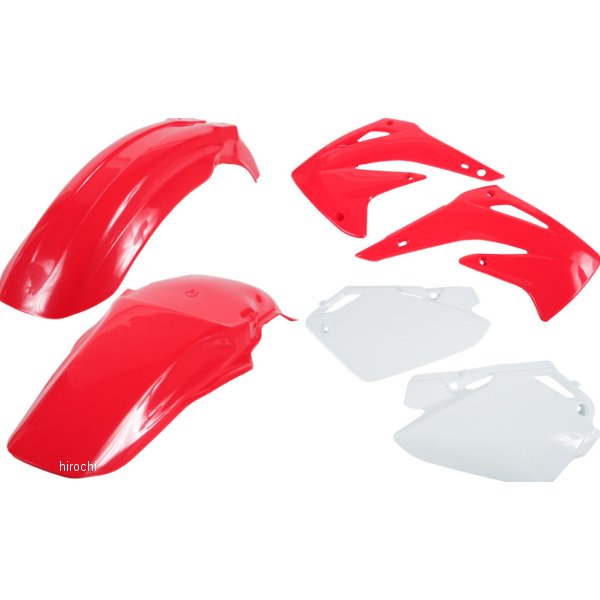 アチェルビス ACERBIS 外装セット 03年-07年 CR85R 赤/オレンジ 736491-TR WO店