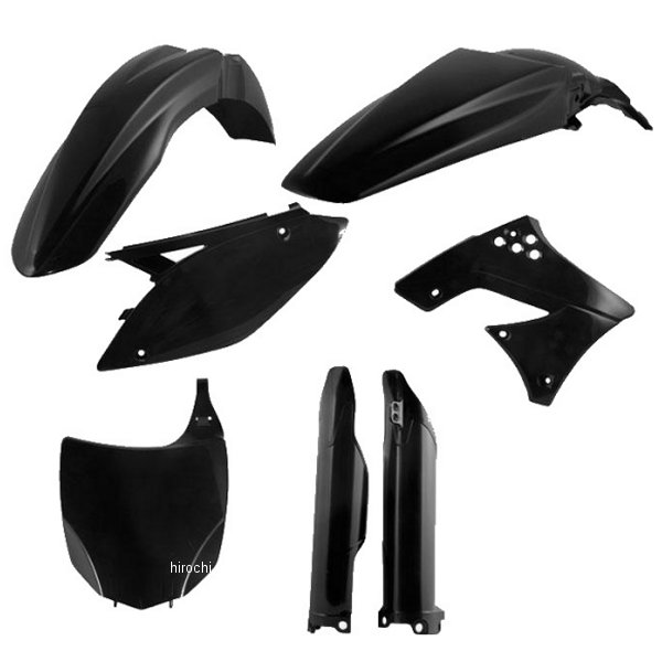 アチェルビス ACERBIS 外装キット 09年-12年 KX250F 黒 737457-TR WO店