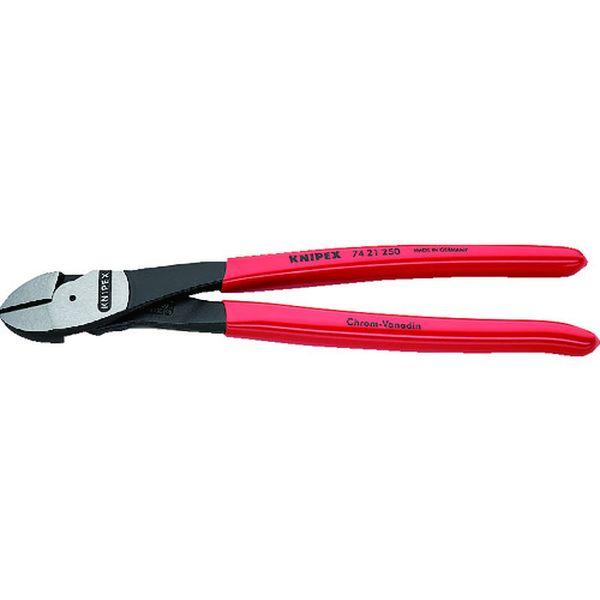 7421250  KNIPEX社 KNIPEX 強力型斜ニッパー(ベントタイプ) 7421250-TN WO店