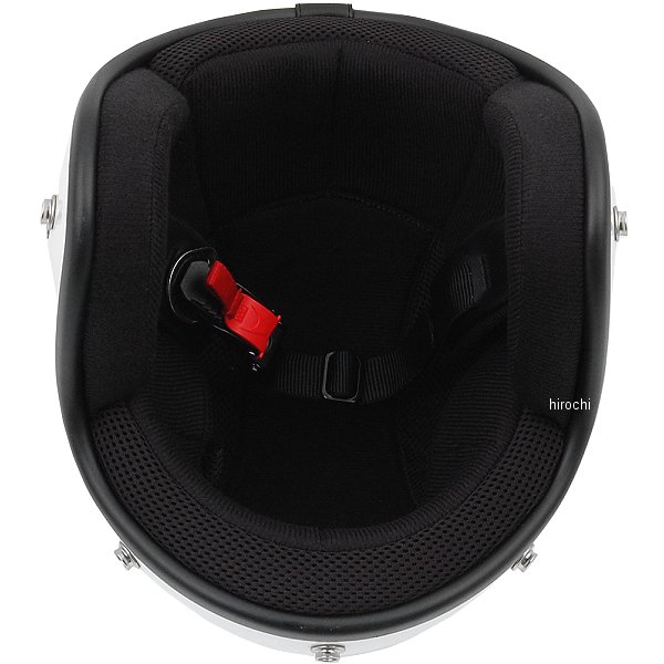 NBS バイクパーツセンター スモールジェットヘルメット 白 フリーサイズ(57-60cm未満) WO店