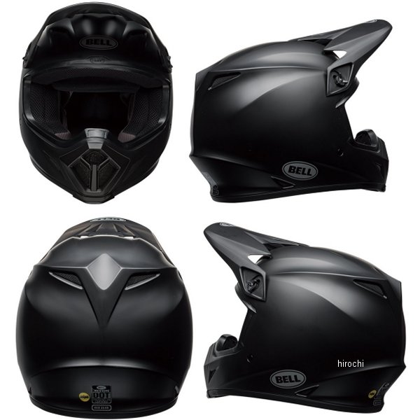 ベル BELL オフロードヘルメット MX-9 MIPS マットブラック XLサイズ 