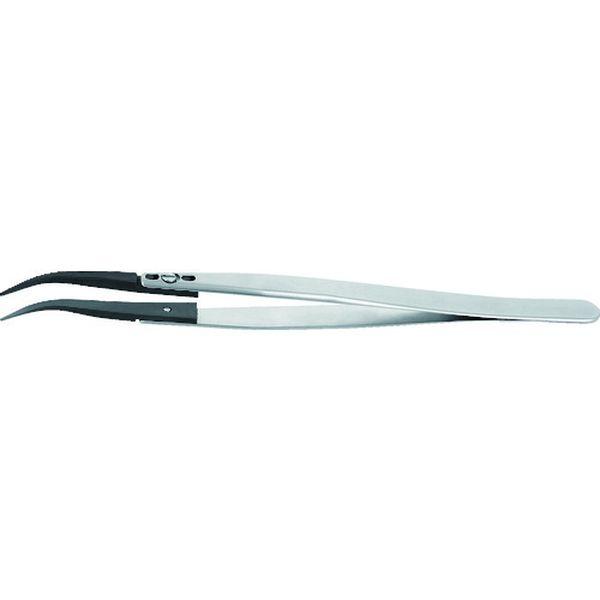 7ZJSA0IT idealtek社 idealtek ESDセラミックピンセット チップ交換タイプ 先曲型 135mm 7ZJSA0IT-TN WO店