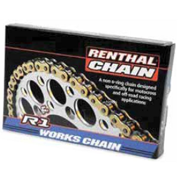レンサル RENTHAL チェーン R1-415 MXワークス 112L ゴールド 800117-TR WO店
