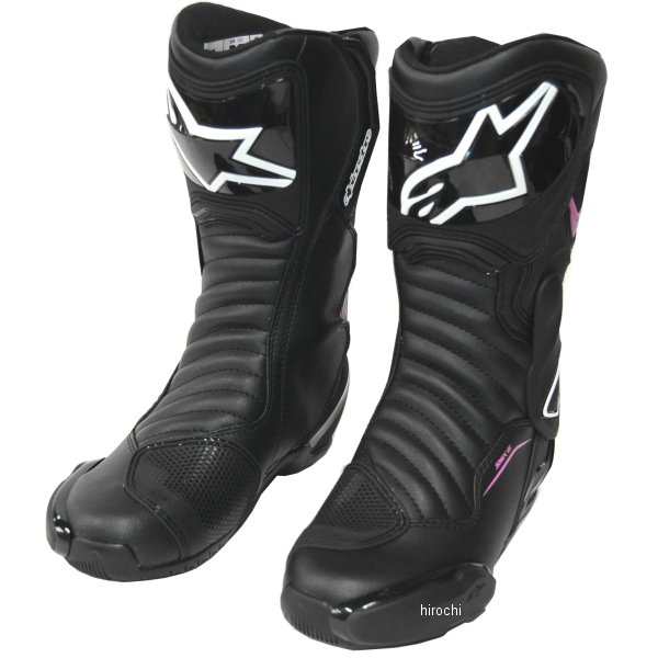 アルパインスターズ ロードレーシングブーツ STELLA SMX-6 黒/フクシャ/白 レディース 37サイズ (23cm) 8021506618409 WO店の通販は 27,641円