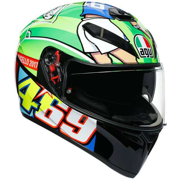 エージーブイ AGV フルフェイスヘルメット K3 SV ROSSI MUGELLO 2017 S