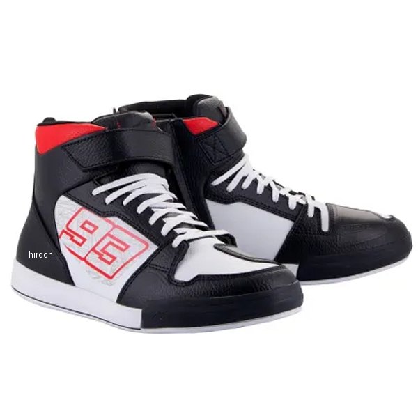 アルパインスターズ MM93 THUNDER ライディングシューズ ASIA 黒/白/ブライトレッド 9.5サイズ 8059347011332 WO店