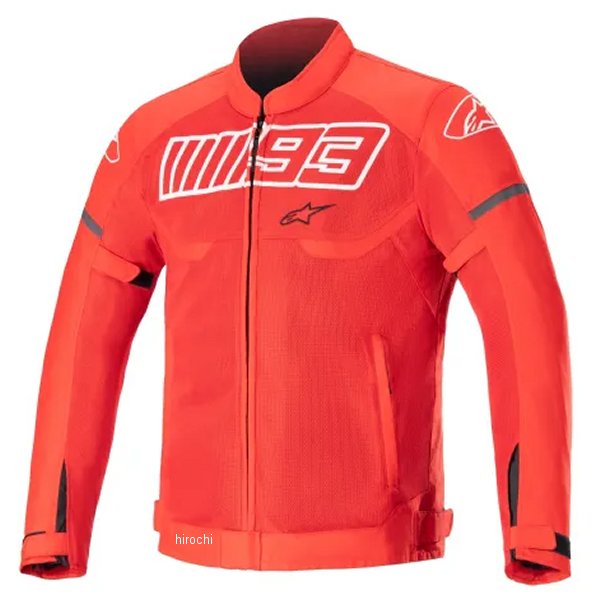 アルパインスターズ 春夏モデル MM93 LOSAIL V3 エアージャケット ASIA ブライトレッド/白 XLサイズ 8059347016276 WO店