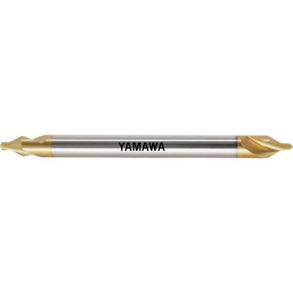 ロングシャンクコーティング強ねじれ溝A形60° センタ穴ドリル CE-SL V L100 4X60°X10 816-8063-TN WO店