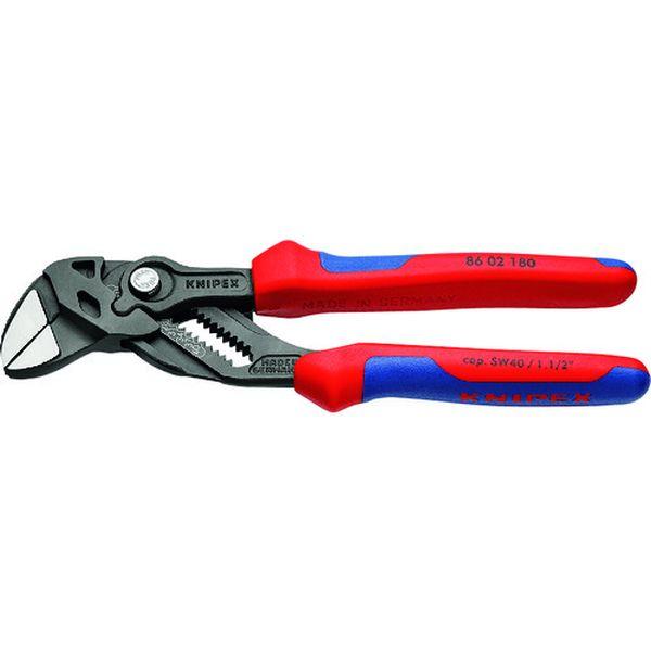 8602180  KNIPEX社 KNIPEX プライヤーレンチ コンフォートハンドル 180mm 8602180-TN WO店