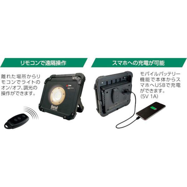 (株)イチネンアクセス BERUF リモコン式ポータブルワークライト BTK-002R 87238-TN WO店
