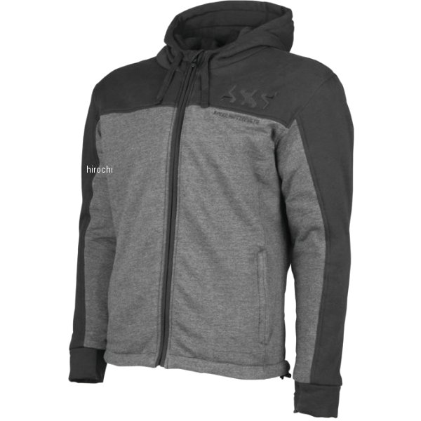 Speed and Strength スピードアンドストレングス HAMR DWN ARMD HOODY 黒/グレー Lサイズ 880397-TR WO店