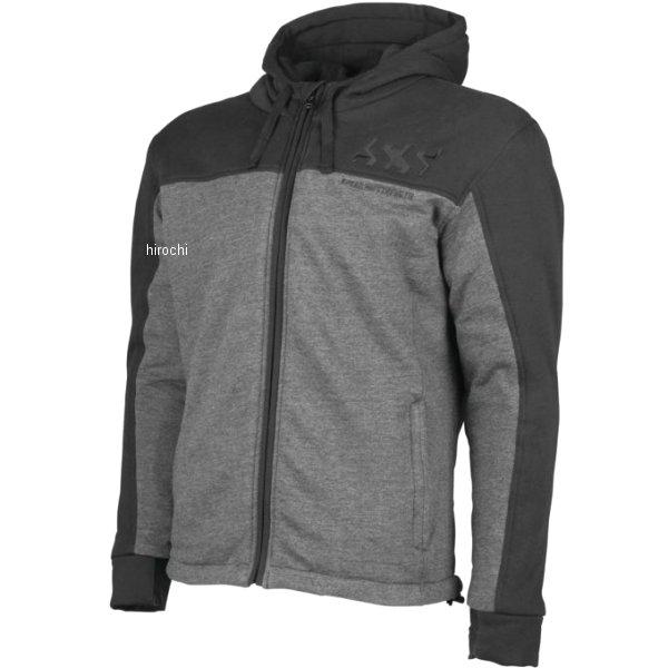 Speed and Strength スピードアンドストレングス HAMR DWN ARMD HOODY 黒/グレー XL 880398-TR WO店