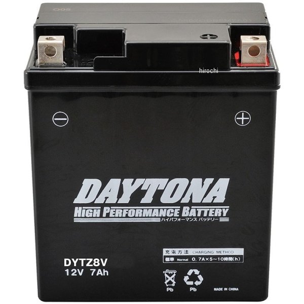ストリート デイトナ ハイパフォーマンスバッテリー DYTZ8V 95390 WO店