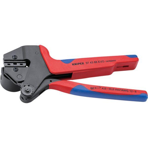 974366EVO KNIPEX社 KNIPEX 圧着システムプライヤー MC4 EVO2 ソーラーコネクタ用 974366EVO-TN WO店