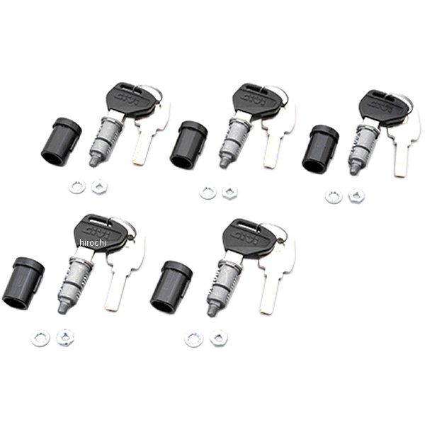 ジビ GIVI SL105 セキュリティキー5本セット WO店 13,352円