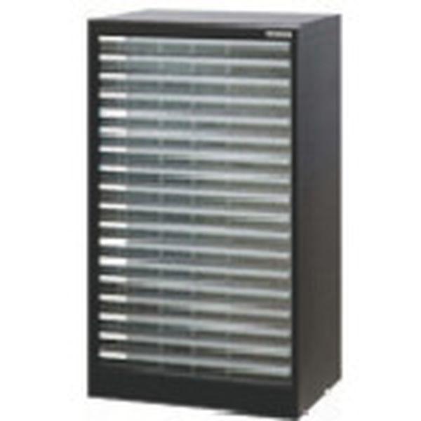 A3F18D ナカバヤシ(株) ナカバヤシ 書類ケース アバンテV2フロアケ-スA3 浅18段 黒 A3F18D-TN WO店