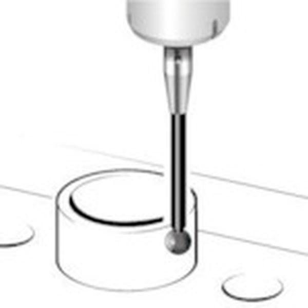 M4ルビー球ストレートスタイラス/超硬軸(メートル法) φ1.0MM × L20.0MM × EWL10.0MM A50034792-TN WO店_1