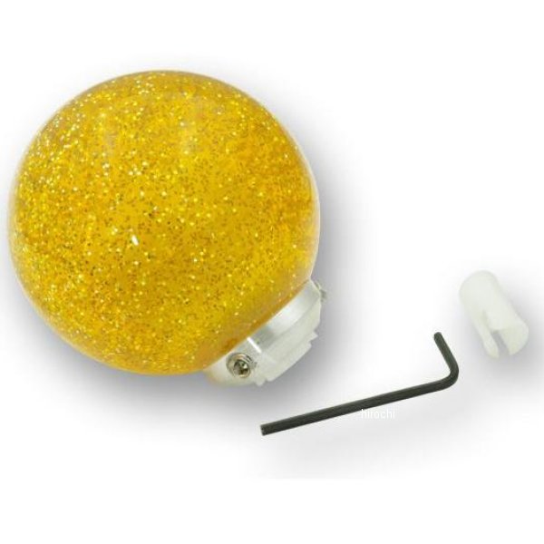 メタルフレークボールシフトノブ ゴールド AA726GO WO店