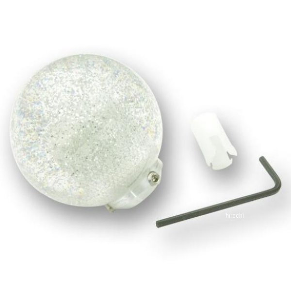 メタルフレークボールシフトノブ シルバー AA726SL WO店