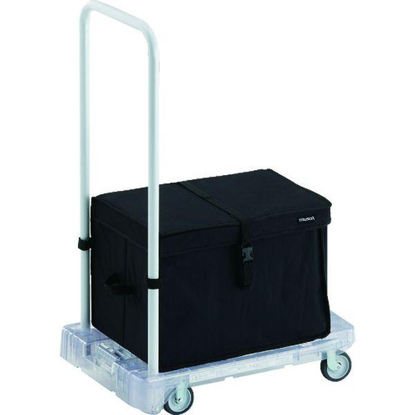 TRUSCO 樹脂台車 アクロキャリー PC製 省音車輪 600X390 透明 THB付 AC-1PC-TM-THB WO店
