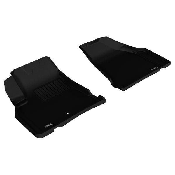 3D MAXpider 2008-2017 Buick/Chevrolet/GMC Enclave/Traverse/Acadia Kagu 1st Row Floormat - Black aceL1BC02211509 WO店