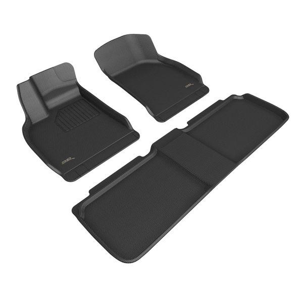 3D MAXpider 22-23 Lucid Air Kagu Floor Mat- Black R1 R2 aceL1LU00001509 WO店