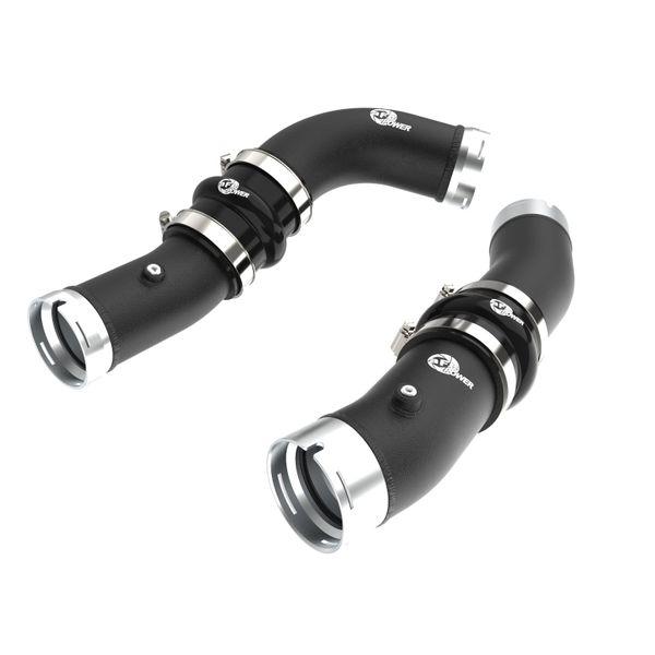 aFe 2024+ Toyota Tacoma BladeRunner 2.5in & 3in Aluminum Hot & Cold Charge Pipe Kit - Black afe46-20724-B WO店
