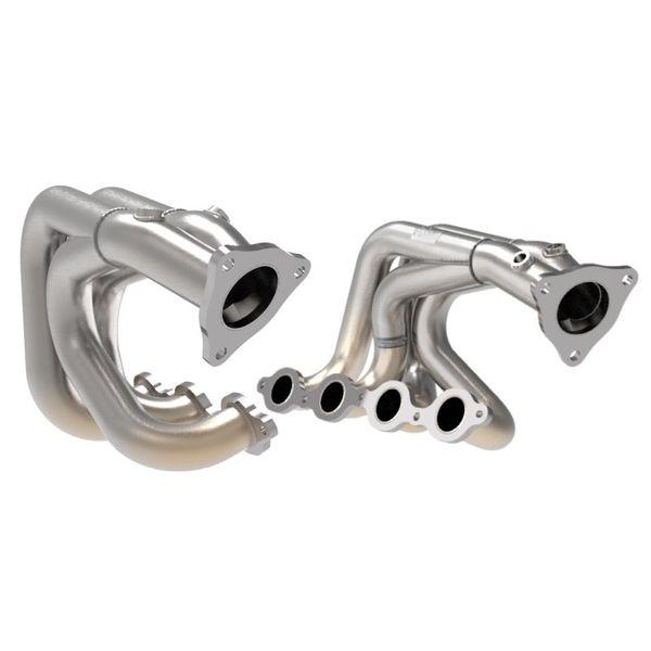 aFe Twisted 304SS Header 2020 Chevy Corvette (C8) 6.2L V8 afe48-34148 WO店