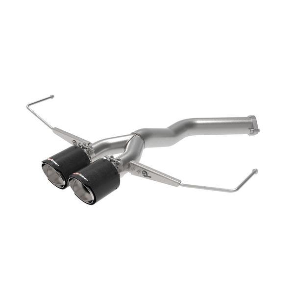 aFe Takeda 3in-2.5in 304 SS Axle-Back Exhaust w/ Carbon Tip 19-20 Hyundai Veloster I4-1.6L(t) afe49-37012-C WO店