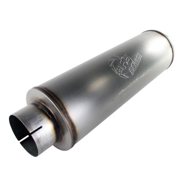 aFe MACHForce XP Exhausts Mufflers SS-409 EXH Muffler 5 ID In/Out 8 Dia afe49-91012 WO店