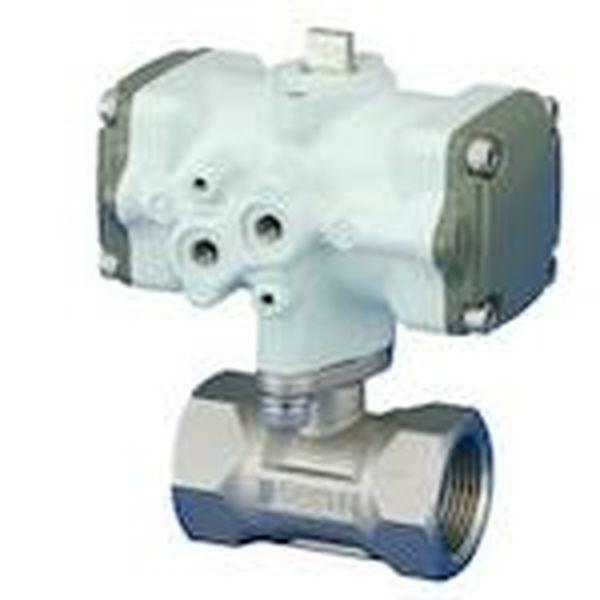 AFMO0111BWA ステンレス鋼製 空気式自動ボールバルブ 0.98MPa AFMO-01 複動式W AFMO0111BWA-TN WO店