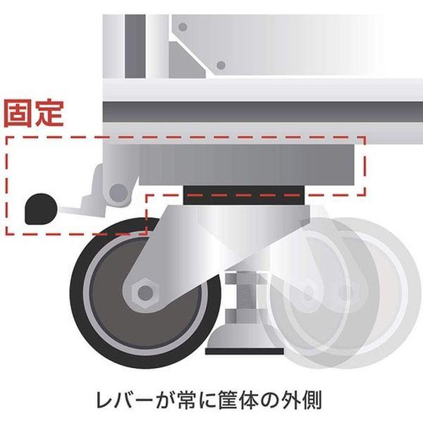 AJC100UESD スガツネ工業(株) スガツネ工業 (200056023)AJC100-U-ESDアジャキャスター AJC100UESD-TN WO店_6