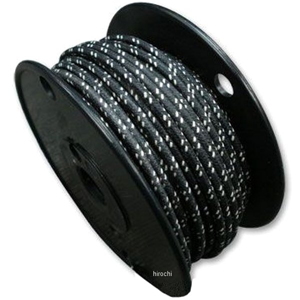 ガッツクローム クロスカバーワイヤー 16ゲージ 黒/白 1ロール WO店の通販は 14,527円