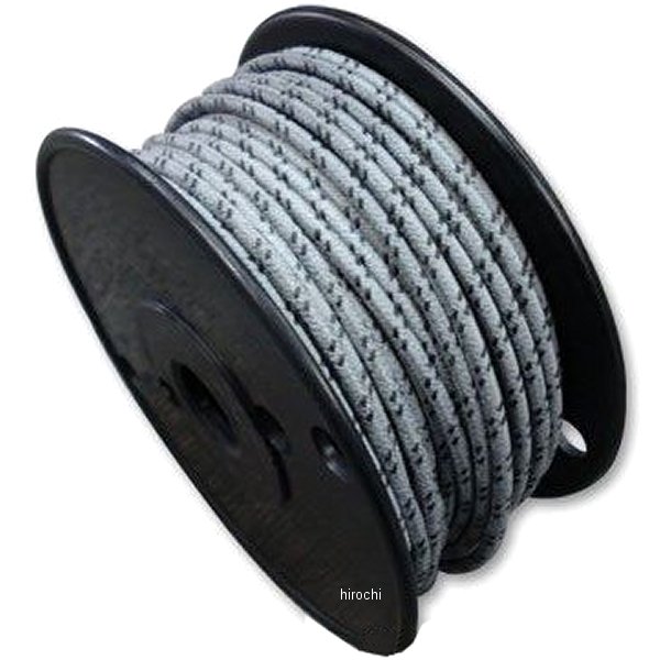 ガッツクローム クロスカバーワイヤー 16ゲージ 灰/黒 1ロール WO店