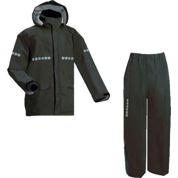 BLKEL  (株)前垣 前垣 ワーキングレインスーツ ブラック ELサイズ AP1000 WO店の通販は 13,165円