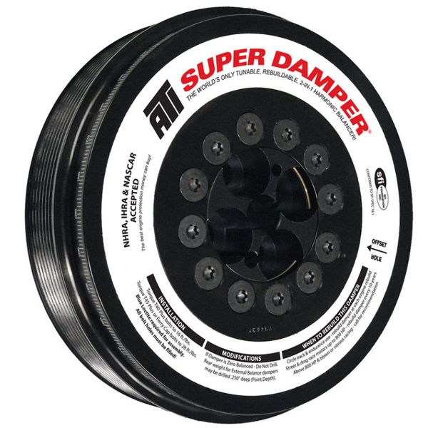 ATI Damper - 7.98in - Steel - 8 Grv - Cummins - 2003-07.5 - 5.9L - 3 Ring Hvy - Diesel appATI917374 WO店