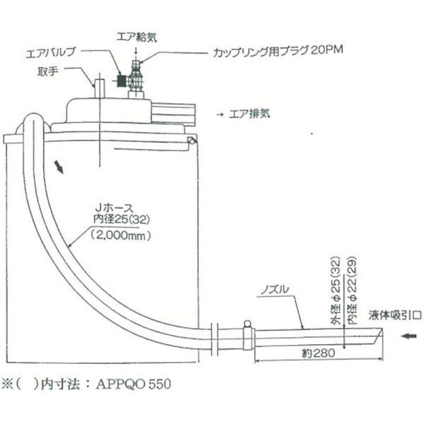アクアシステム(株) アクアシステム エア式掃除機 乾湿両用クリーナー(オープンペール缶用) APPQO400AS-TN WO店_1