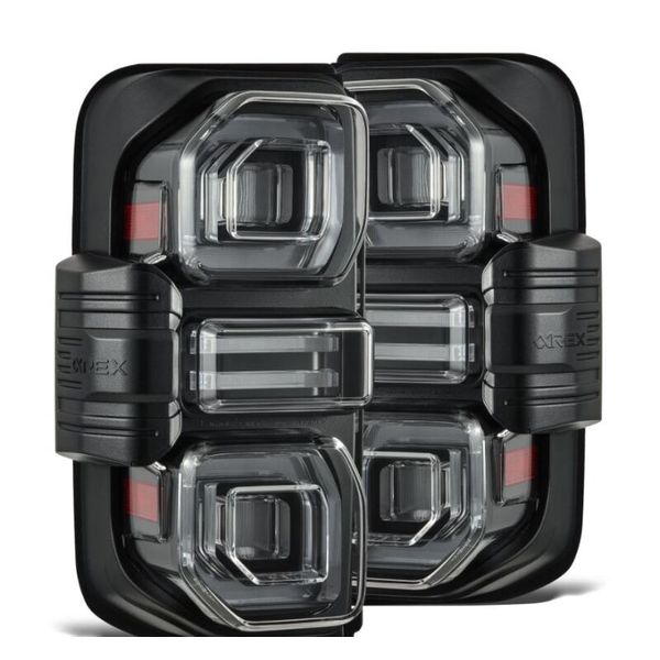 AlphaRex 21-24 Ford Bronco (Excl. Raptor) Nova-Series LED Tail Lights - Black arx659010 WO店