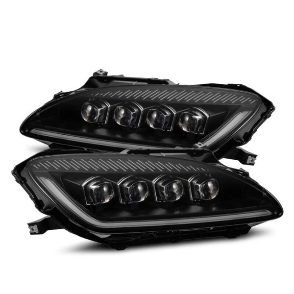 AlphaRex 99-09 Honda S2000 NOVA-Series Projector LED Headlights - Black arx880273 WO店