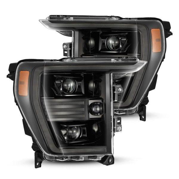 AlphaRex 21-22 Ford F150 PRO-Series Projector headlights Alpha-Black w/Activ Light/Seq Signal arx880294 WO店