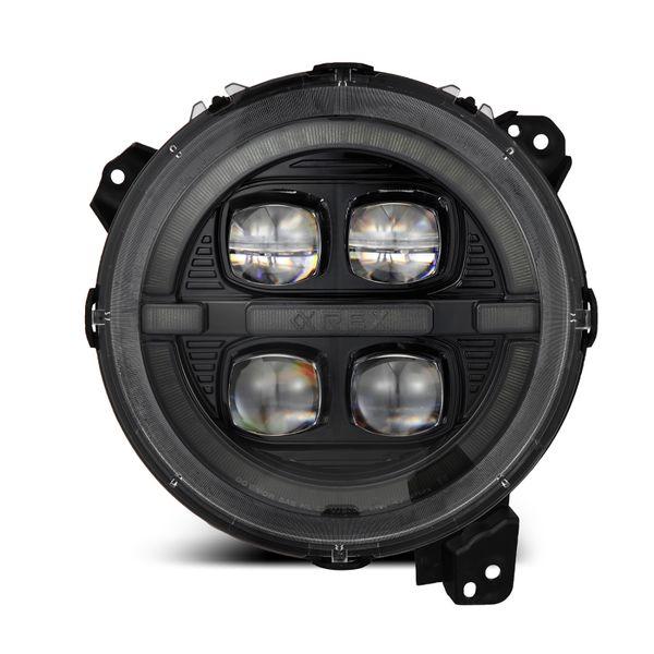 AlphaRex 18-23 Jeep Wrangler JL/Gladiator JT LED Proj Headlights Alpha-Blk w/ Activ Light/Seq Signal arx880867 WO店