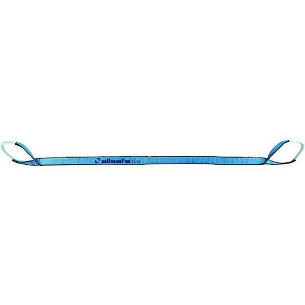 AS3E3575 オールセーフ(株) allsafe オールセーフスリングベルト3E35x7.5m 天の原青味 AS3E3575-TN WO店