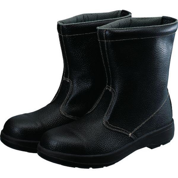 AW44BK23.5  (株)シモン シモン 安全性のある靴 半長靴 ウレタン2層底 AW44 23.5糎 AW44BK23-5-TN WO店